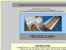 Tablet Screenshot of freezeblocker.com